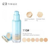 Timage Matte Lasting Foundation and Correcting Concealer N #110 Hughu 30ml