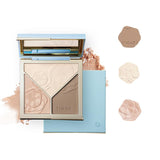 Timage 3-Color Contour Palette Highlighter Shadow #A01 Soft Sun Shadow