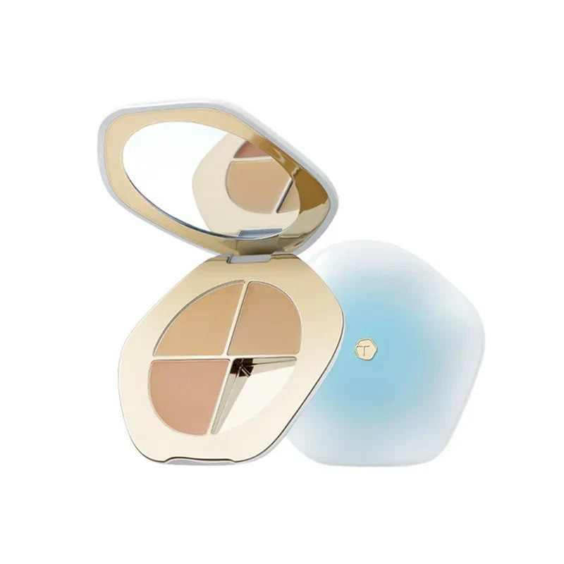 Timage Tri-Color Flawless Correcting Concealer Palette #01 Goose Down