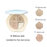 Timage彩棠润玉无瑕三色遮瑕膏#02芙玉盘