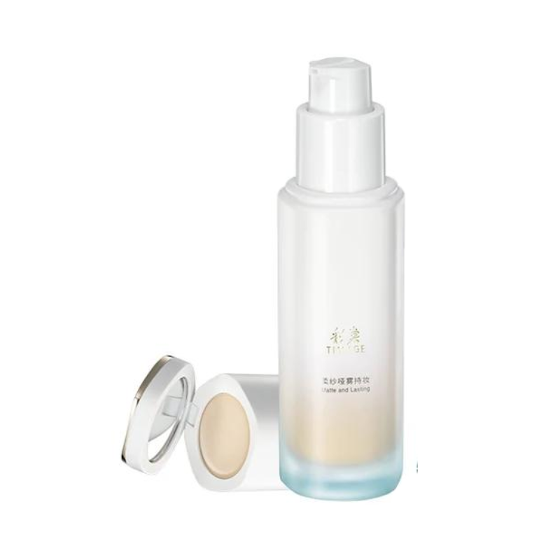 Timage Matte Oil-Control Liquid Foundation For Oil Skin #110 Cloud Yarn 30ml