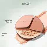 Timage Green Jade Tri-Color Matte Blush Palette #06 Playful Lychee 13g