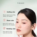 Timage Green Jade Tri-Color Matte Blush Palette #06 Playful Lychee 13g