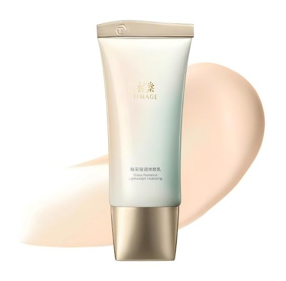 Timage彩棠釉釆轻润修颜乳#110云纱白 40ml