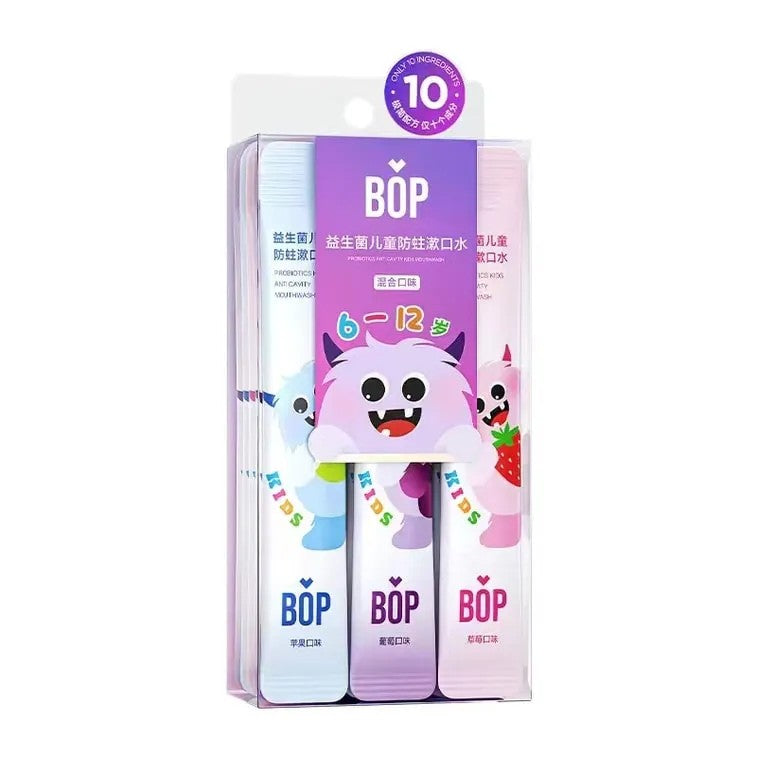 BOP Fluoride Children Mouthwash 15pcs