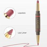 Out Of Office Double-ended Lip Liner #LP704 Orange Brown 1g+300mg