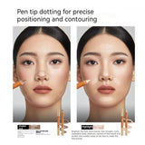 Out Of Office Double-ended Highlighting Contouring 2 In 1 Concealer Pencil #01 Bright Skin Tone Cement Gray