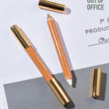 Out Of Office OOO Double-Ended Contour Pen #02 Matte White + Cement Gray