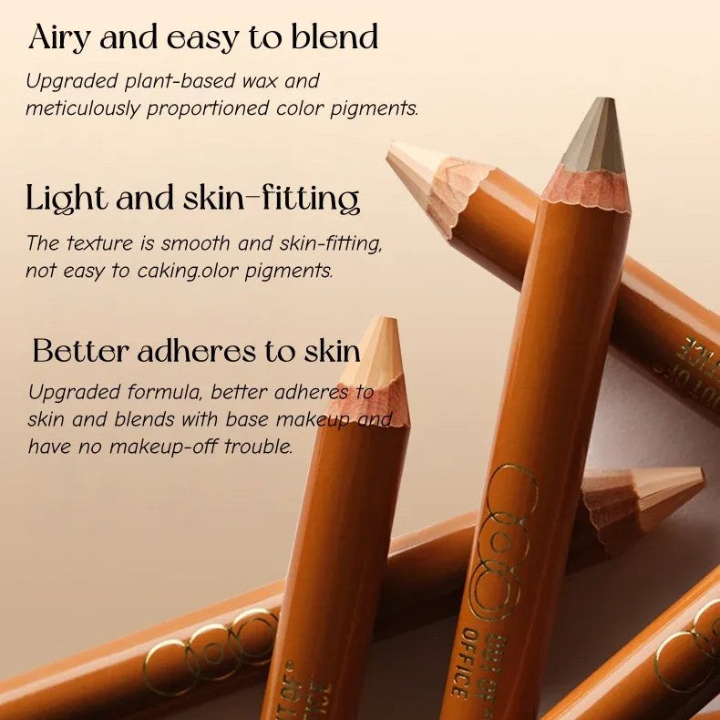 Out Of Office Double-head Multi-use Blusher Pen #Y01 Purple + Pink