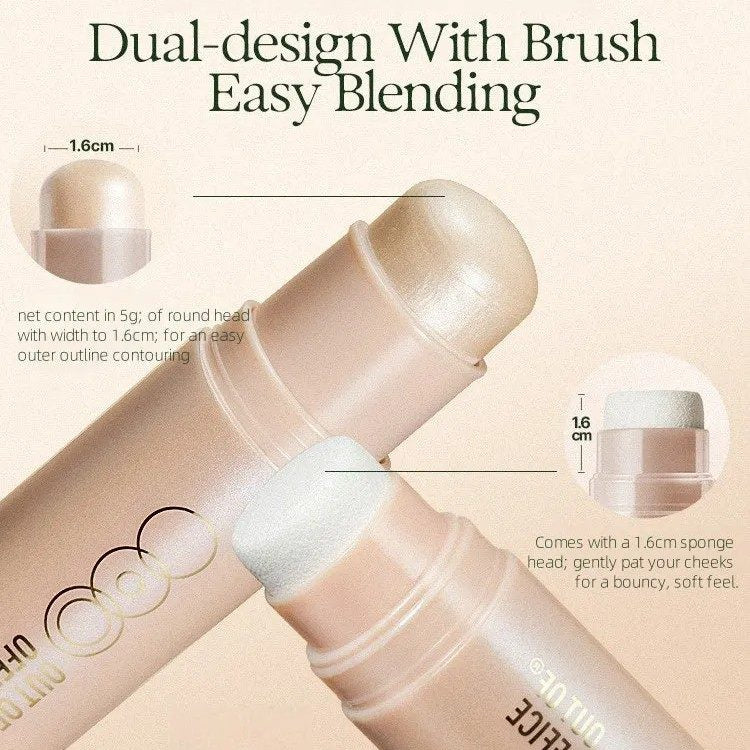 Out Of Office焕彩透润双头高光棒#G01琉光粉釉