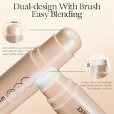 Out Of Office焕彩透润双头高光棒#G01琉光粉釉