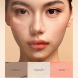 Out Of Office焕彩透润修颜腮红棒#S01柔光杏纱