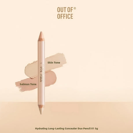 Out Of Office双头透润持妆遮瑕笔#01三文鱼色+肤色