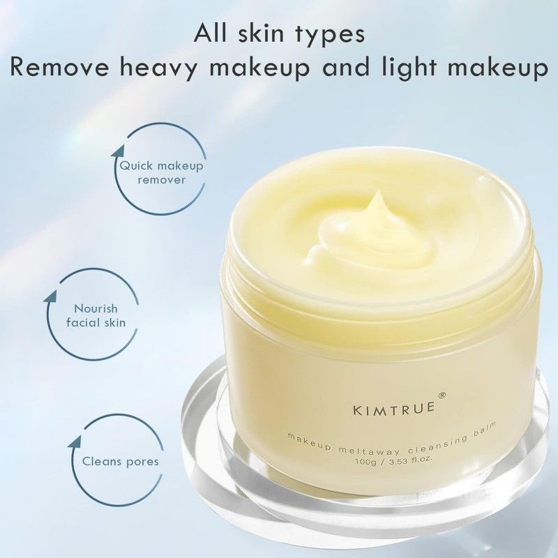 Kimtrue Makeup Meltaway Cleansing Balm Bilberry & Moringa Seed 100g