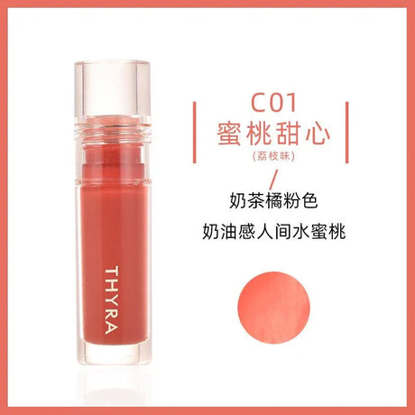 Thyra昙雅晶亮护唇油#C01蜜桃甜心