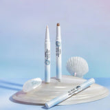 Flortte Glass Sea Dual-Ended Highlight & Contour Pen #01 Pearl Reef