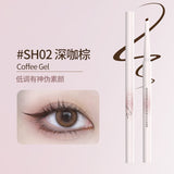 Dezone Smoothing Eyeliner Gel Pen #SH02 Coffee Brown