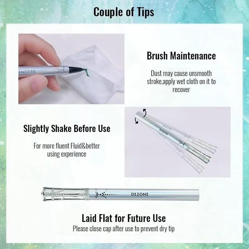 Dezone Wizard of Wonders Elf Liquid Eyeliner #N01 Black