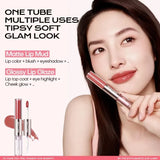 Mistine Double-Headed Lip Glaze #D01 Sakura Pink Fizz