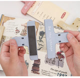 Yulu Paper Magnetic Binder Clips for Paper File Pink