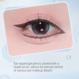 Flortte Glass Sea Eyeliner Gel Pen #01 Black