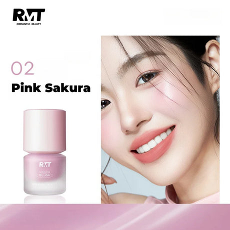 Romantic Beauty罗小曼氧气液体腮红#02薄樱