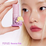 INTO YOU POP MART Airy Velvet Matte Lip Mud #POP605 REVERSE PINK