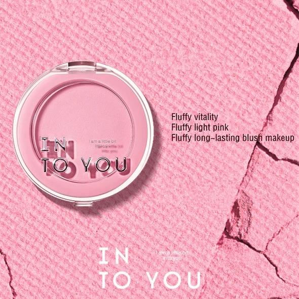 Into You Fluffy Pillow Single Blusher #PW03 Fluffy Smart Pink