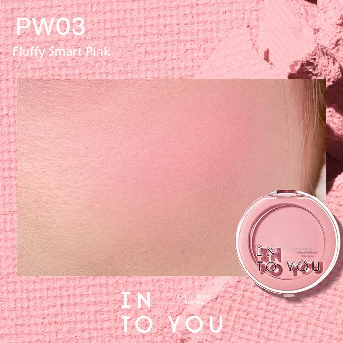 Into You Fluffy Pillow Single Blusher #PW03 Fluffy Smart Pink