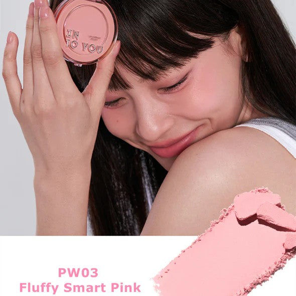 Into You Fluffy Pillow Single Blusher #PW03 Fluffy Smart Pink