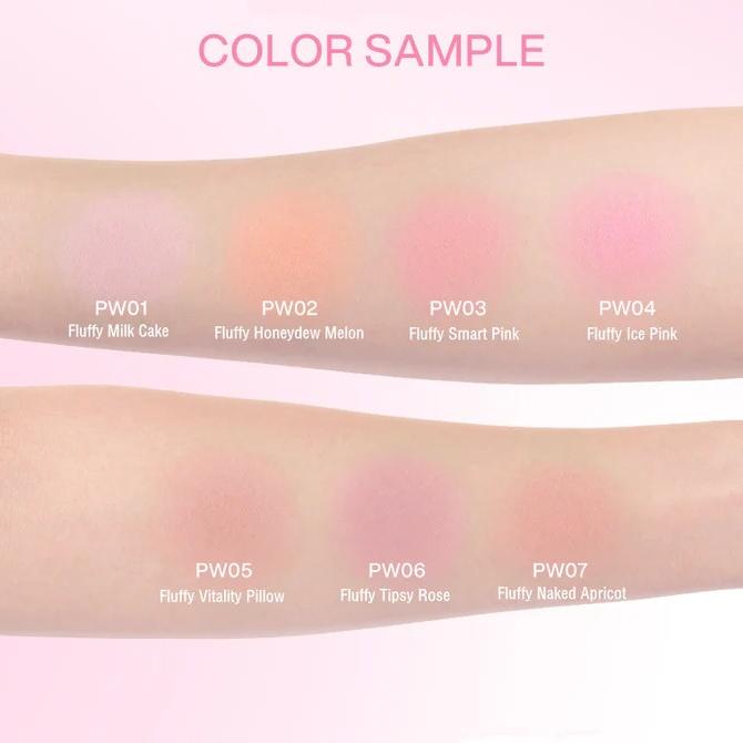 Into You Fluffy Pillow Single Blusher #PW03 Fluffy Smart Pink