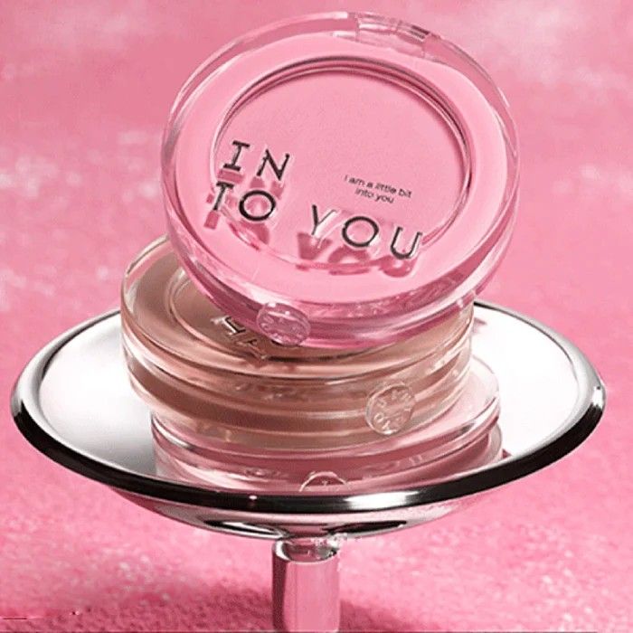 INTO YOU Fluffy Pillow Single Blusher #PW07 FLUFFY NAKED APRICOT