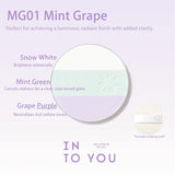 Into You Three Colors Finishing Powder #MG01 Mint Grape
