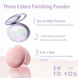 Into You Three Colors Finishing Powder #NP01 Nude Peach