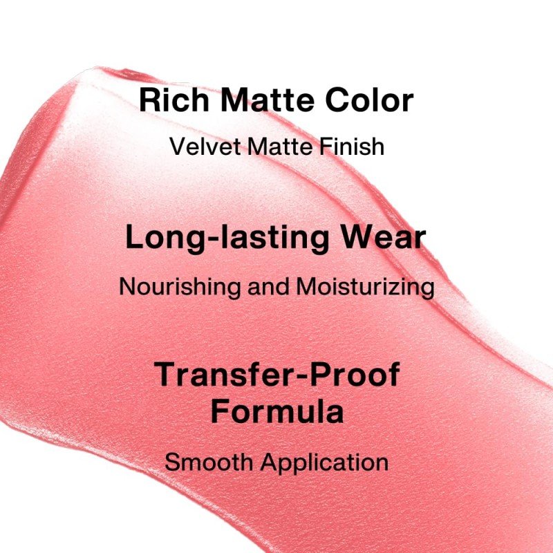 Into You心慕与你丝绒唇釉雾面哑光#VT01湿地桃