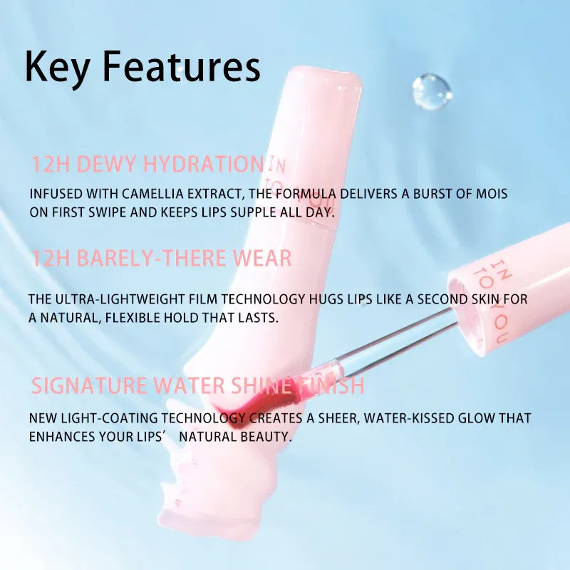 INTO YOU Water Coating Lip Tint #CT05 Rosy Glow