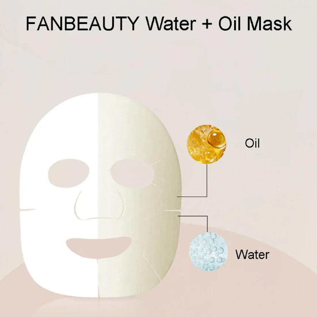 Fan Beauty Diary Oleaeuropaear Extract Nourishing Water+Oil Mask 5pcs