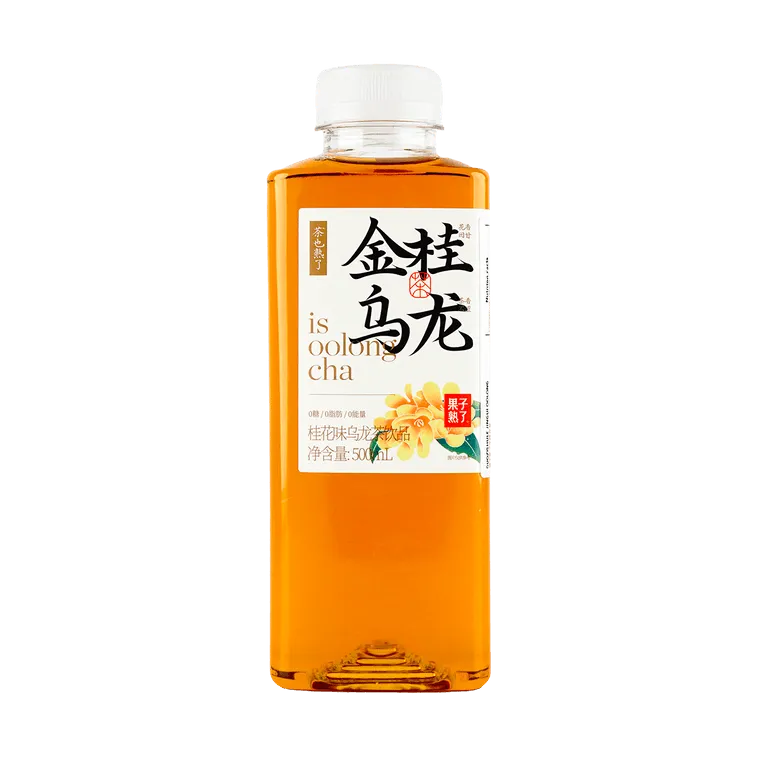 Guozishule果子熟了金桂乌龙无糖茶饮料 500mI