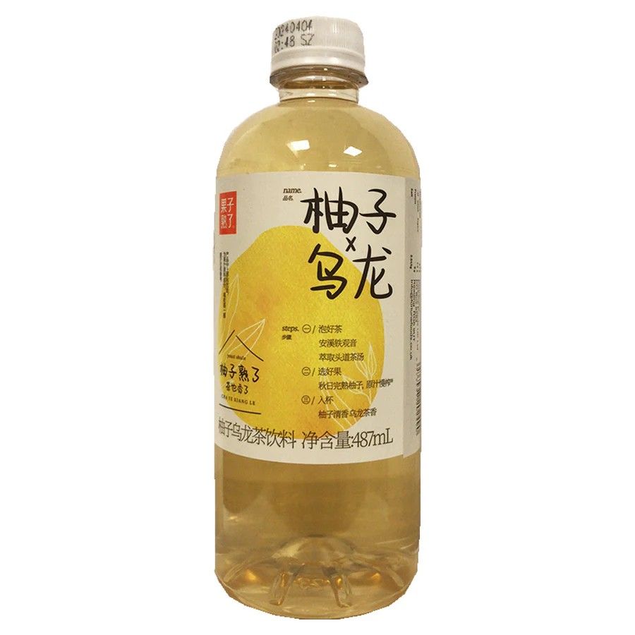 Guozishule果子熟了柚子乌龙茶饮料 487mI