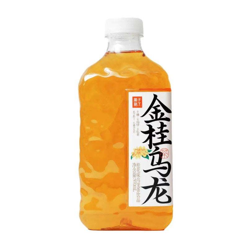 Guozishule果子熟了金桂乌龙无糖茶饮料 970ml