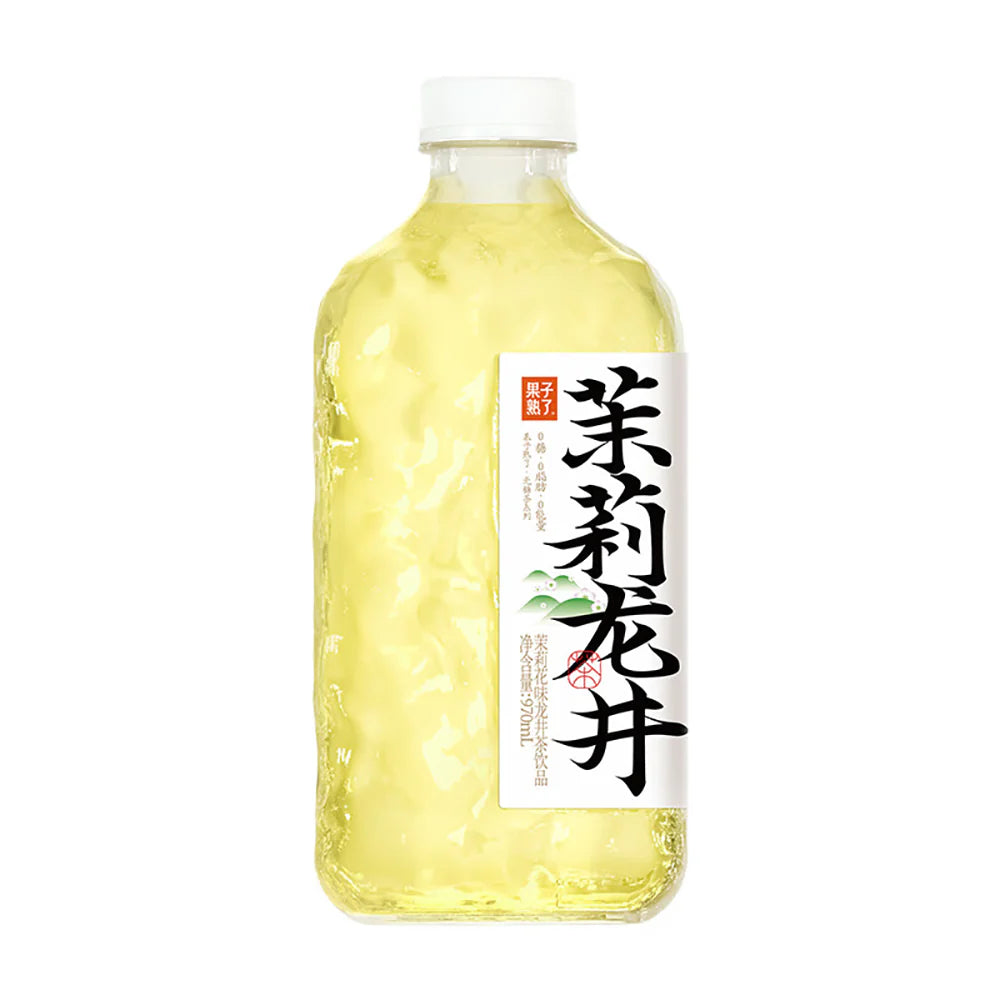 Guozishule果子熟了茉莉龙井无糖茶饮料 970ml