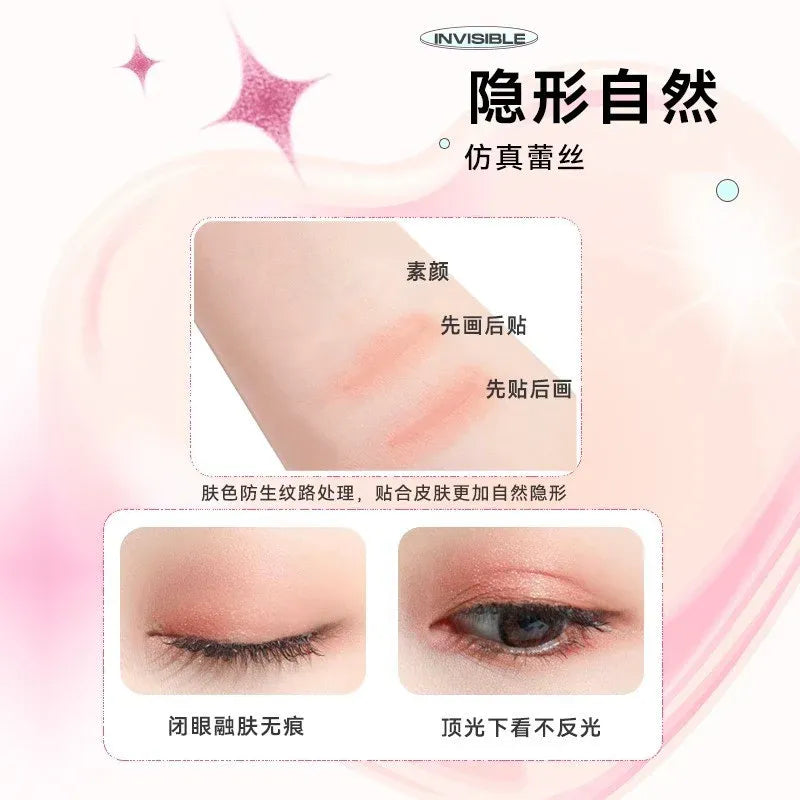 Arrebol Light Skin Color Double Eyelid Sticker L 120pcs