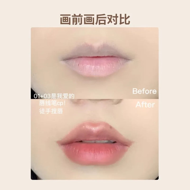 Thyra Double-Ended Lip Liner #01 Hug