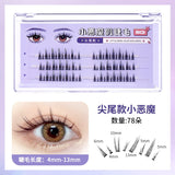 BQI False Eyelashes Devil Pointed Tail B7233