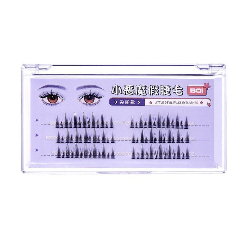 BQI False Eyelashes Devil Pointed Tail B7233