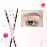 Flortte Solid Small Machete Eyebrow Pencil #01 Soft Matte Gray Black