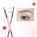 Flortte Solid Small Machete Eyebrow Pencil #02 Cinnamon Warm Brown