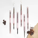 Flortte Solid Small Machete Eyebrow Pencil #02 Cinnamon Warm Brown