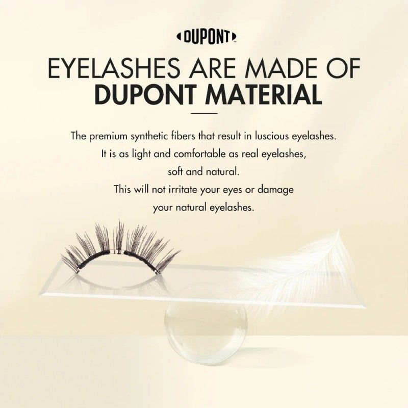 Wosado Magnetic Eyelashes Kit Sunset Brown