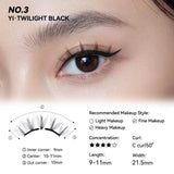 Wosado Soft Magnetic Eyelashes Twilight Black